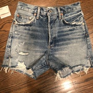 Agolde Dee Super High Rise Short in Ricochet 25